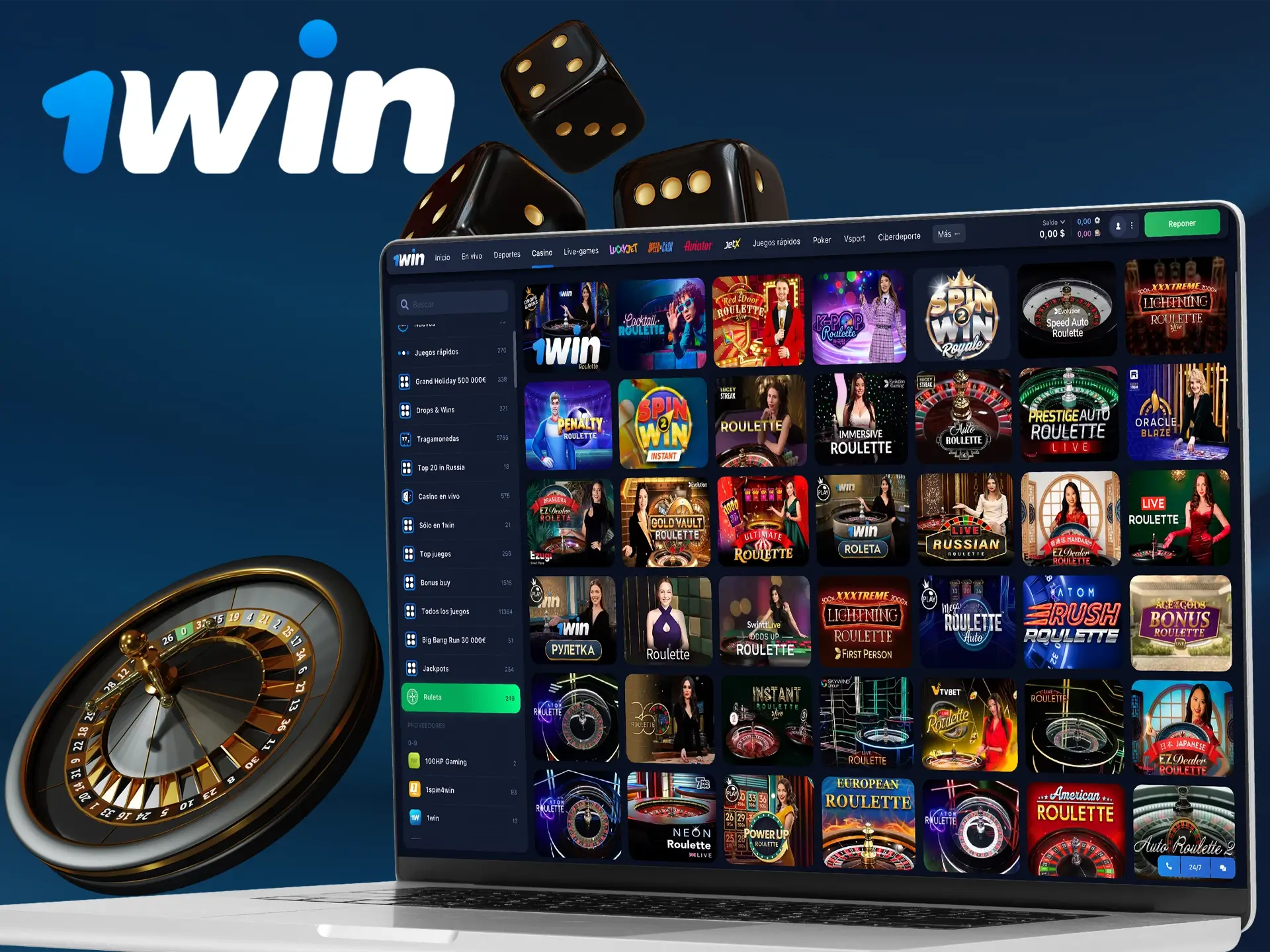 En 1Win Casino, los jugadores pueden encontrar una gran variedad de ruletas que proporcionan grandes ganancias.