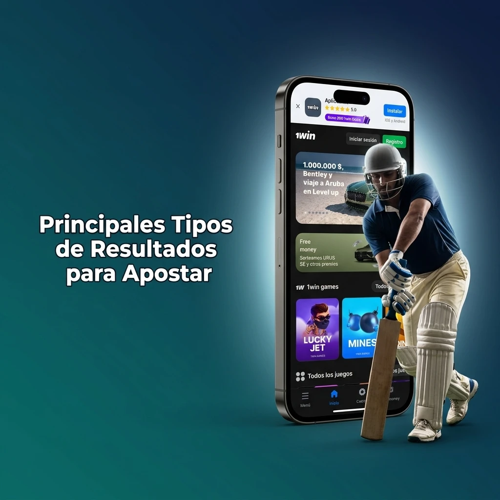 Tipos de apuestas en 1win Chile: 1X2, hándicap, doble oportunidad, totales y en vivo explicados