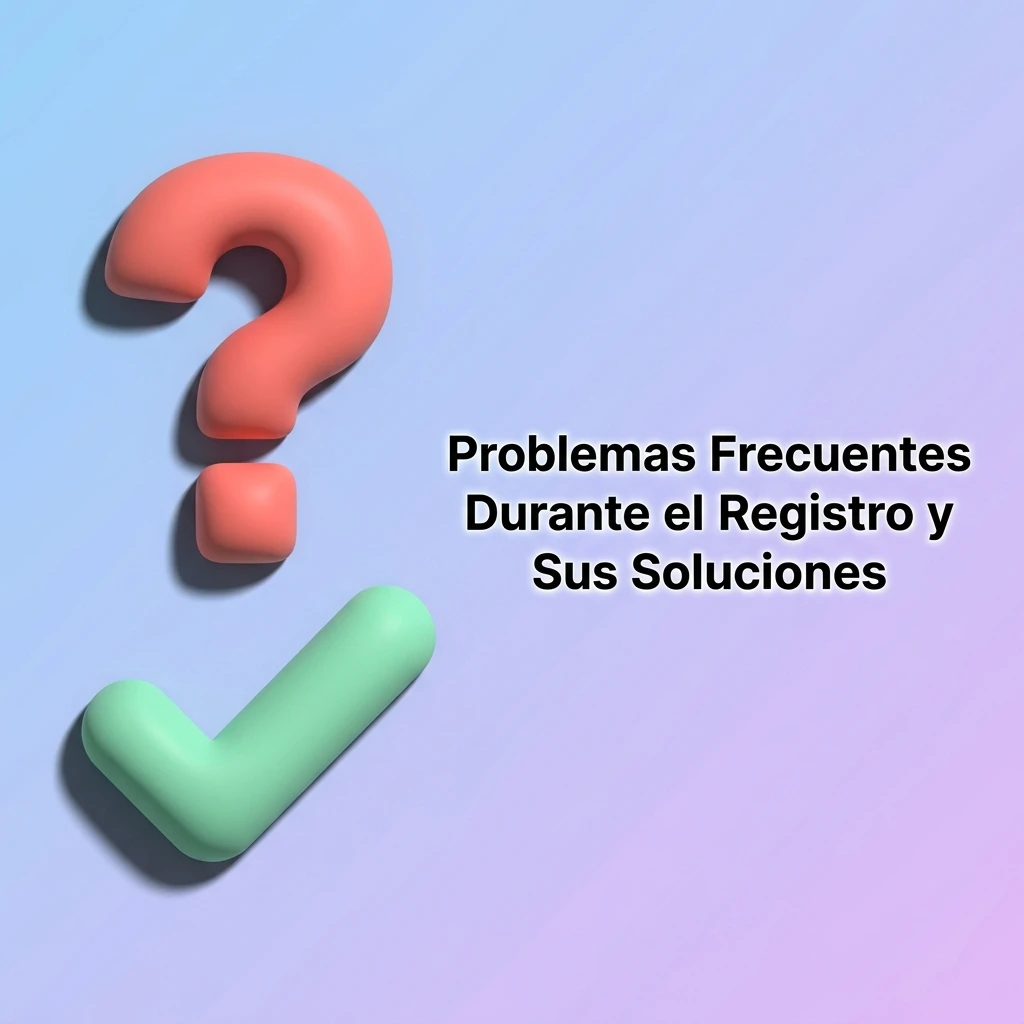 Tabla de problemas frecuentes en el registro y sus soluciones para usuarios en Chile