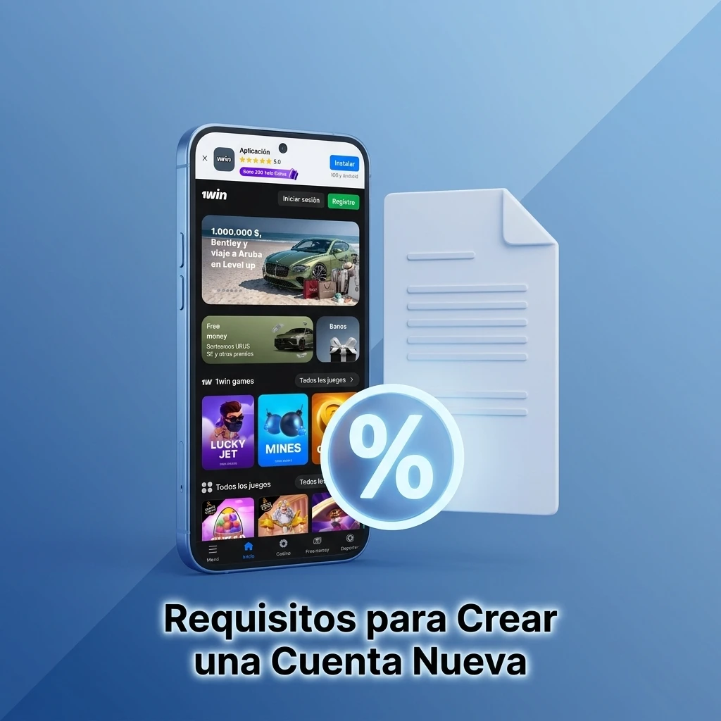 Requisitos para crear cuenta nueva en Chile: edad mínima 18 años, una cuenta por persona y datos verídicos.