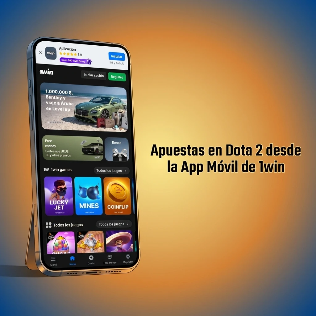 Apuesta en Dota 2 desde la app móvil de 1win en Android e iOS con mercados en vivo y retiro de ganancias
