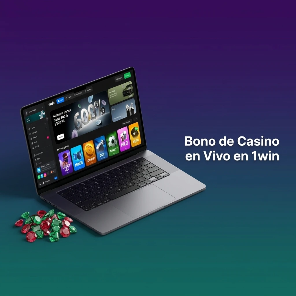 Bono de bienvenida 500% hasta 2.400.000 CLP en casino en vivo de 1win para nuevos jugadores en Chile