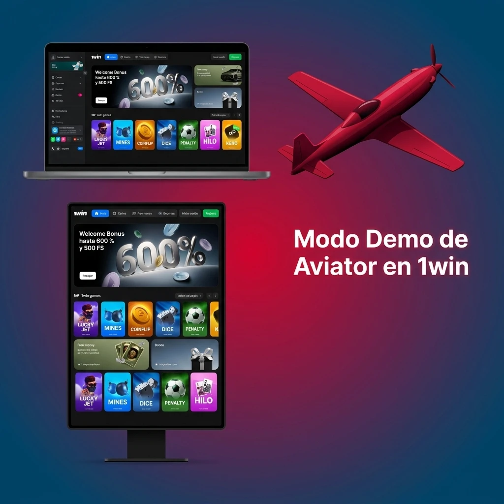 Modo demo de Aviator en 1win: practica gratis con dinero virtual sin riesgo financiero